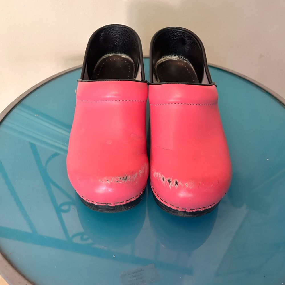 Pink Women's Clogs - Picture 2 of 3